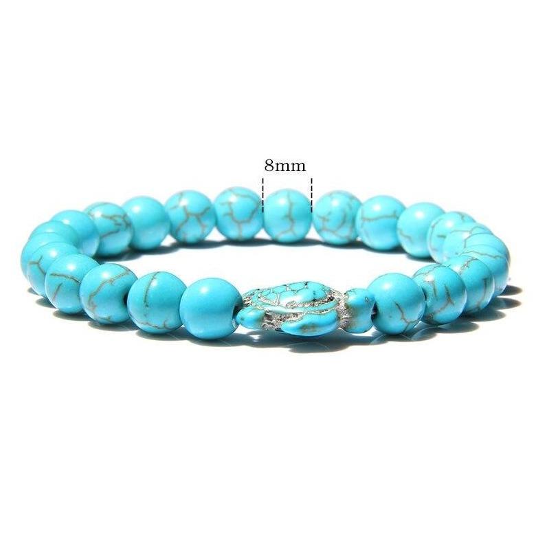 Turkos Beaded Turtle Armband