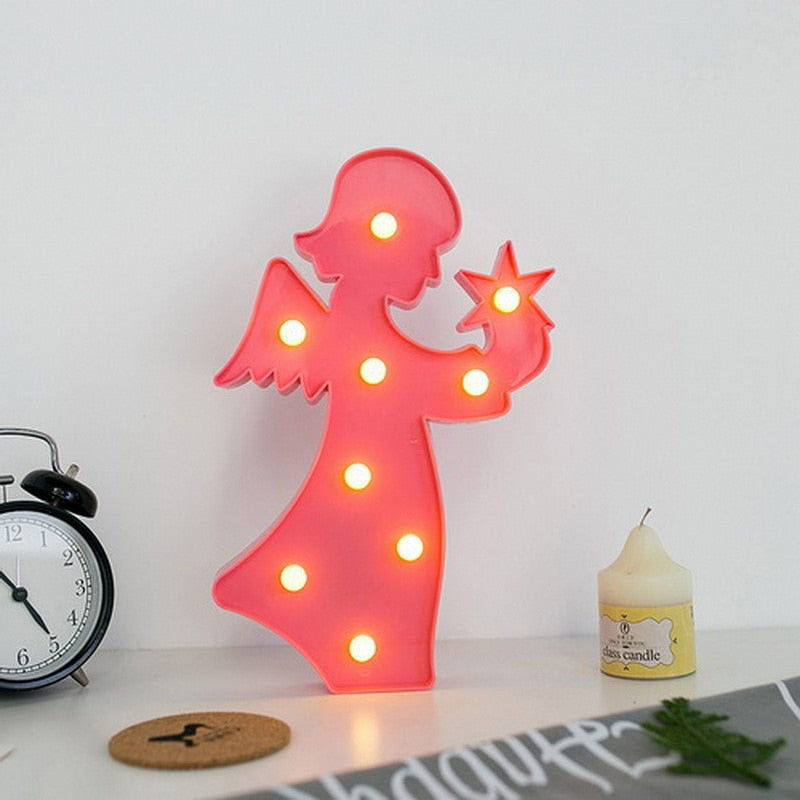 LED nattlampa