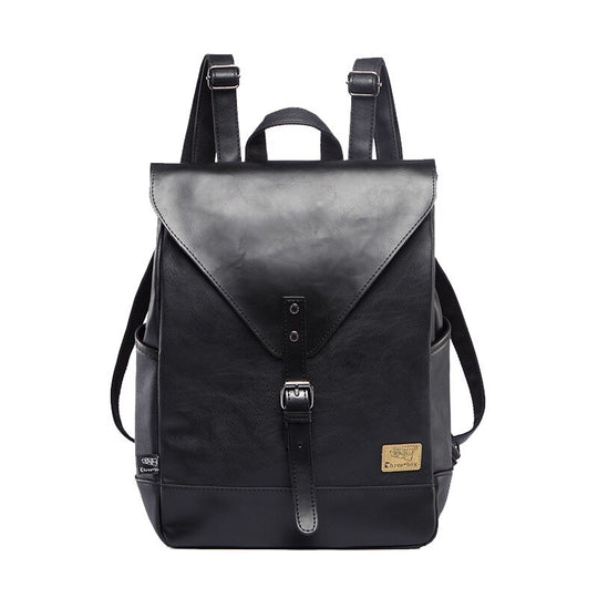 Vintage Faux läder ryggsäck