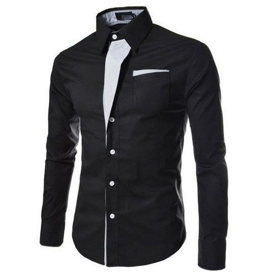 Slim Fit långärmat för män