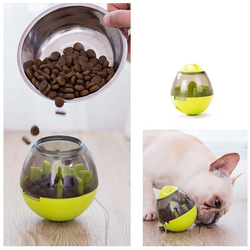 Interaktiv hundmatare boll