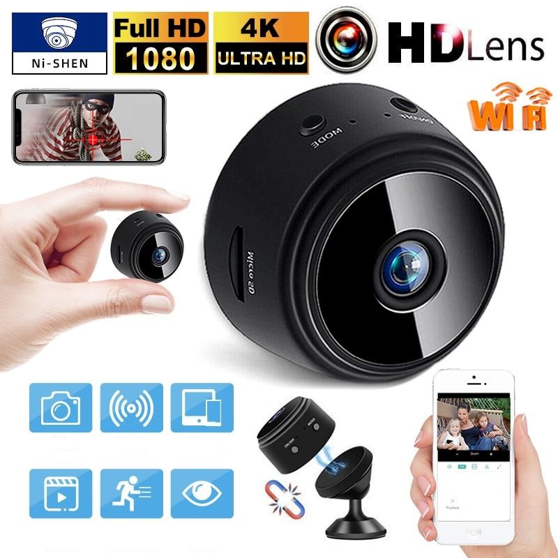 Trådlös WiFi-kamera 1080P med mörkerseende