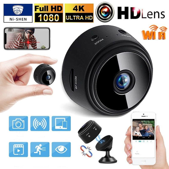 Trådlös WiFi-kamera 1080P med mörkerseende