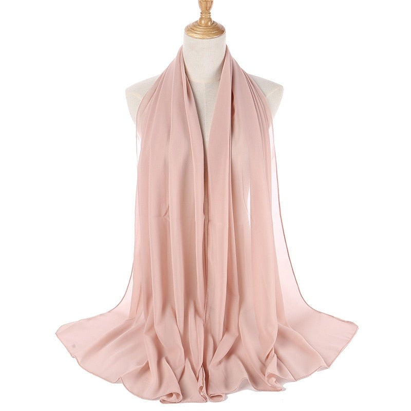 Chiffon Hijab pannband