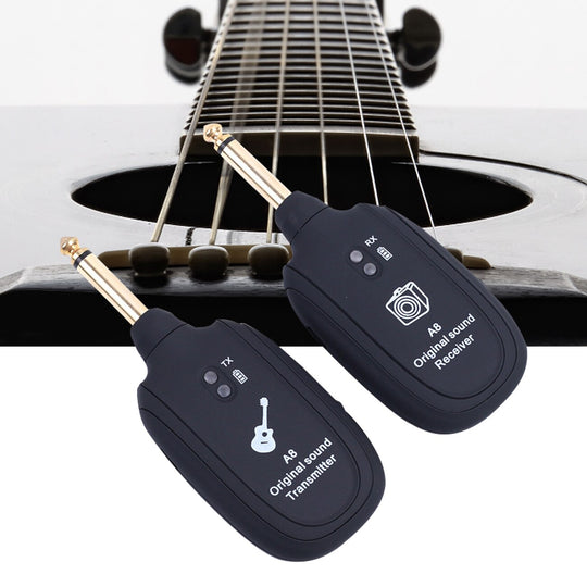 Trådlöst gitarrförstärkarsystem | Sändare och mottagare