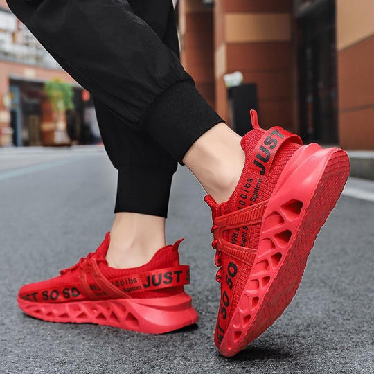 Unisex andningsbara skor med stötdämpning Sneakers