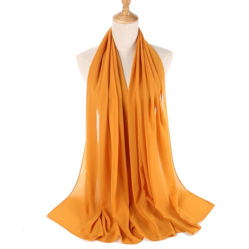 Chiffon Hijab pannband