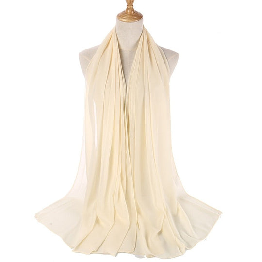 Chiffon Hijab pannband