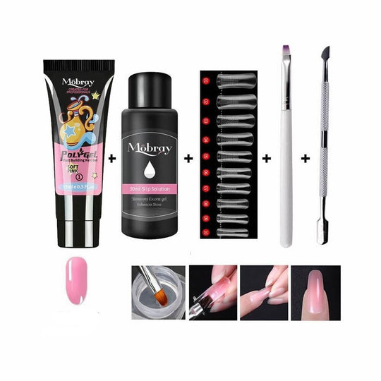 Lyx Poly Gel nagel kit