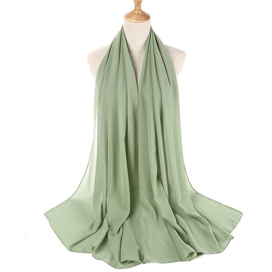 Chiffon Hijab pannband