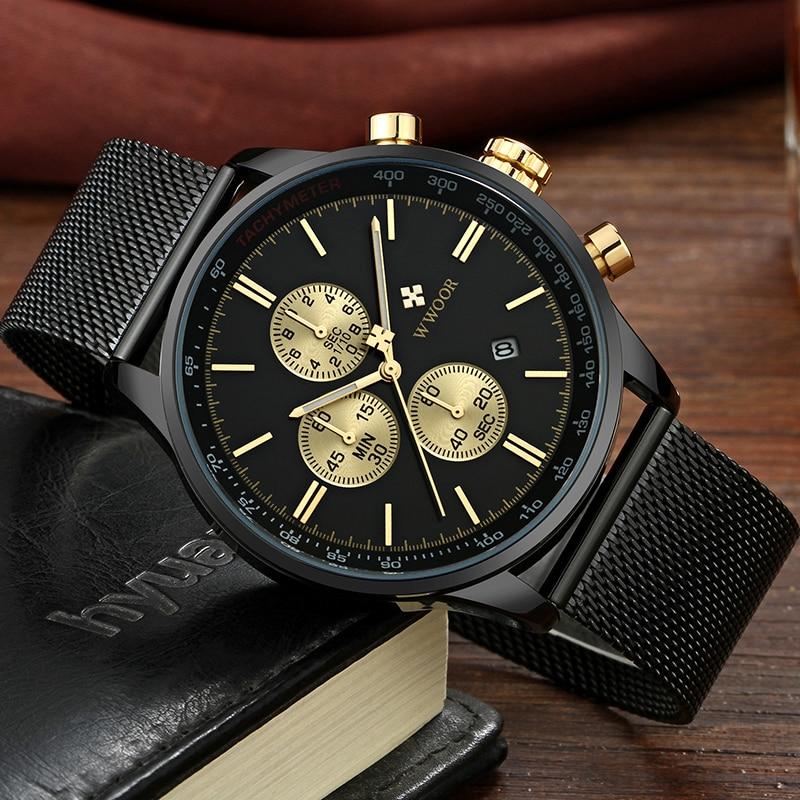 Ultra-tunnt kronografiskt armbandsur