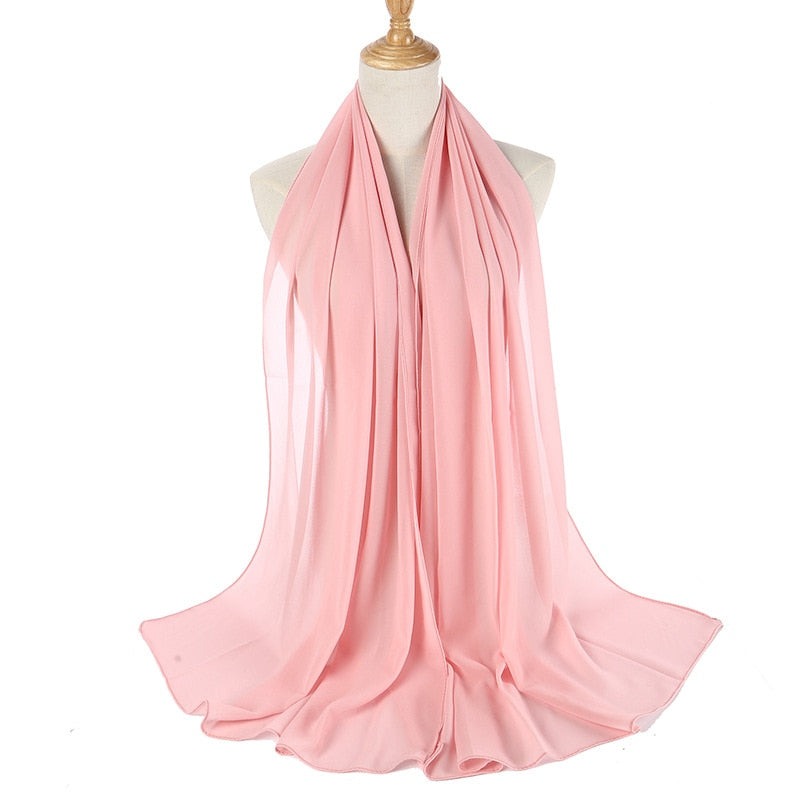 Chiffon Hijab pannband