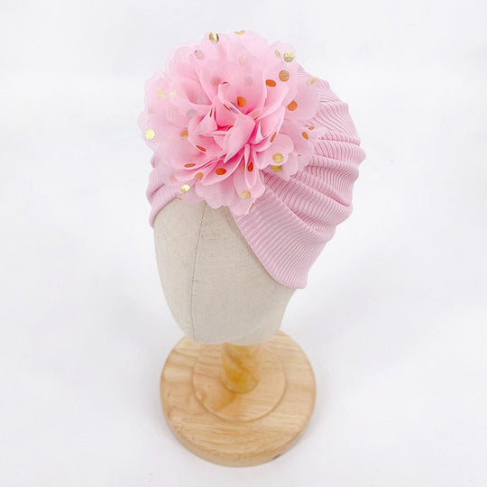 Rufsig topp baby turban hatt
