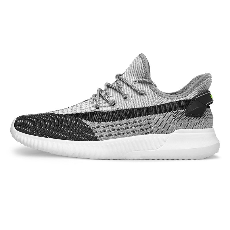 Sneakers för män i vävt mesh