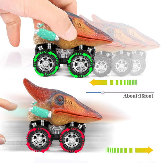 Mini bil för dinosaurier