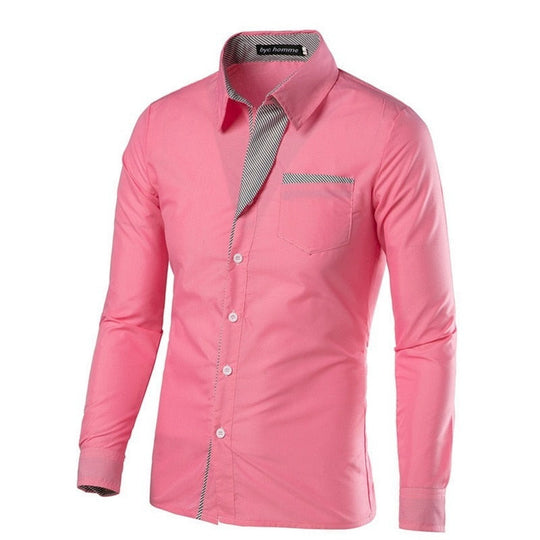 Slim Fit långärmat för män