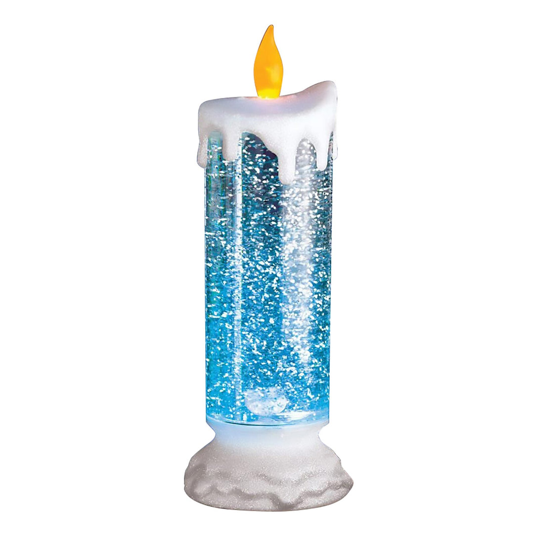 Färgskiftande LED vattenljus med glitter