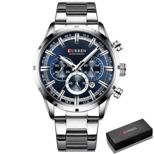 Curren Business Kronograf Klocka