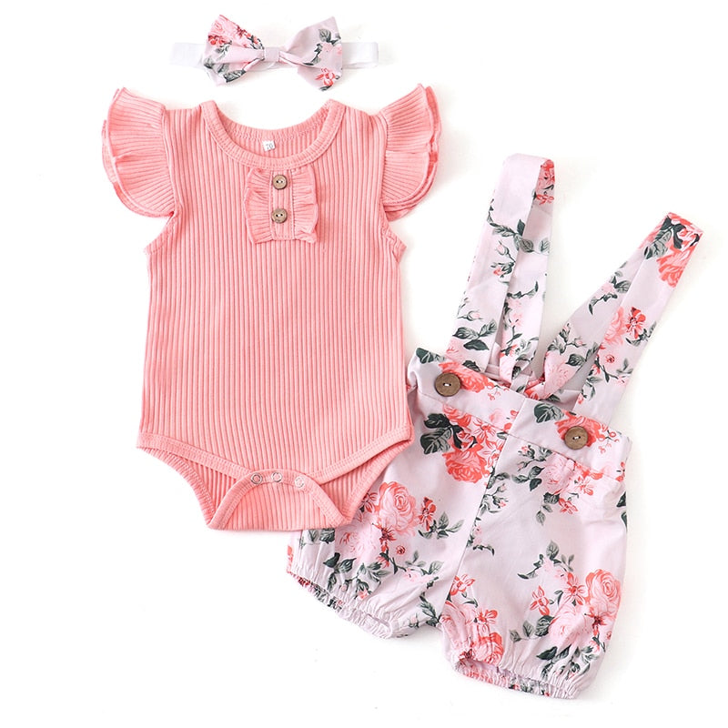 Våren Baby Outfit Uppsättning