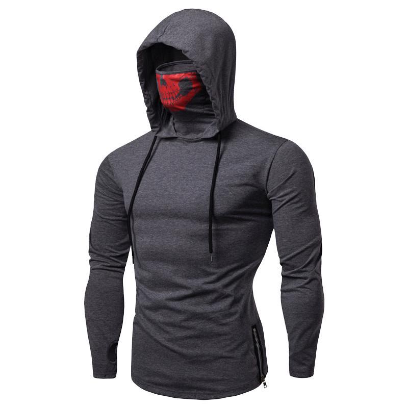 Skull Mask Hoodies för män