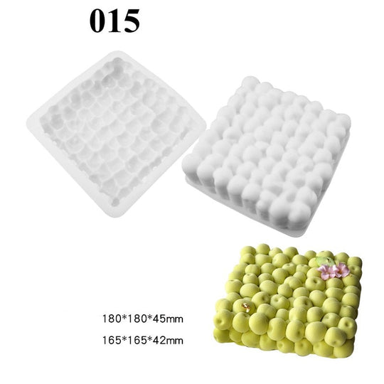 3D-silikonformar för efterrätt