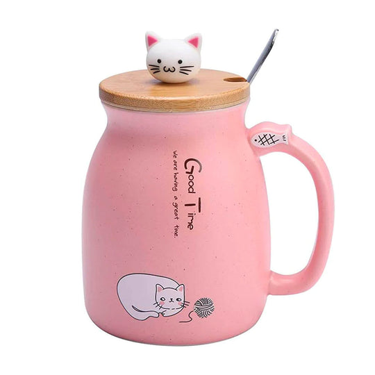 Keramisk kattmugg