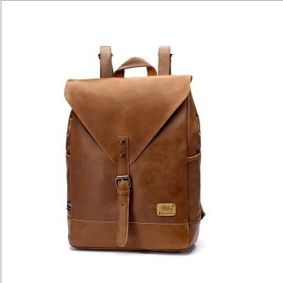 Vintage Faux läder ryggsäck