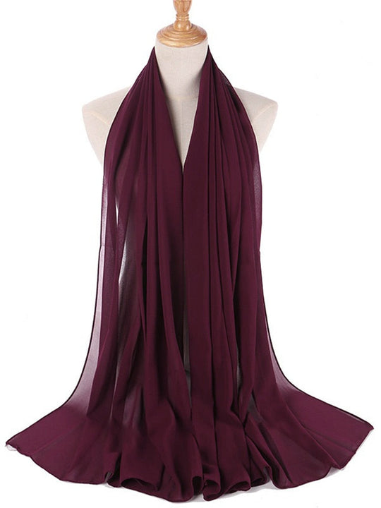 Chiffon Hijab pannband