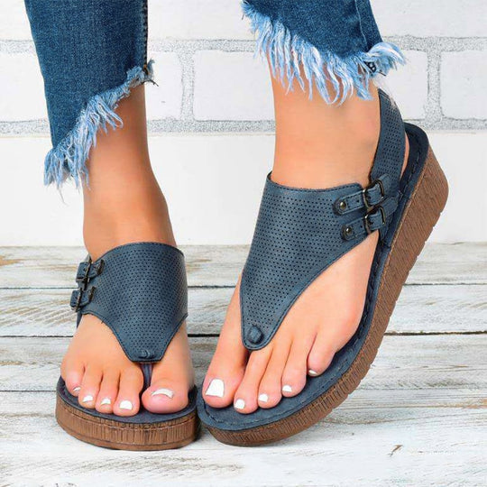 Spänne Strap Ortopediska Sandaler