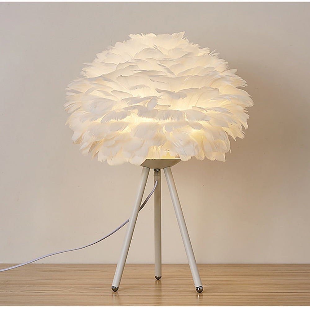 Elegant Feather LED Lampa