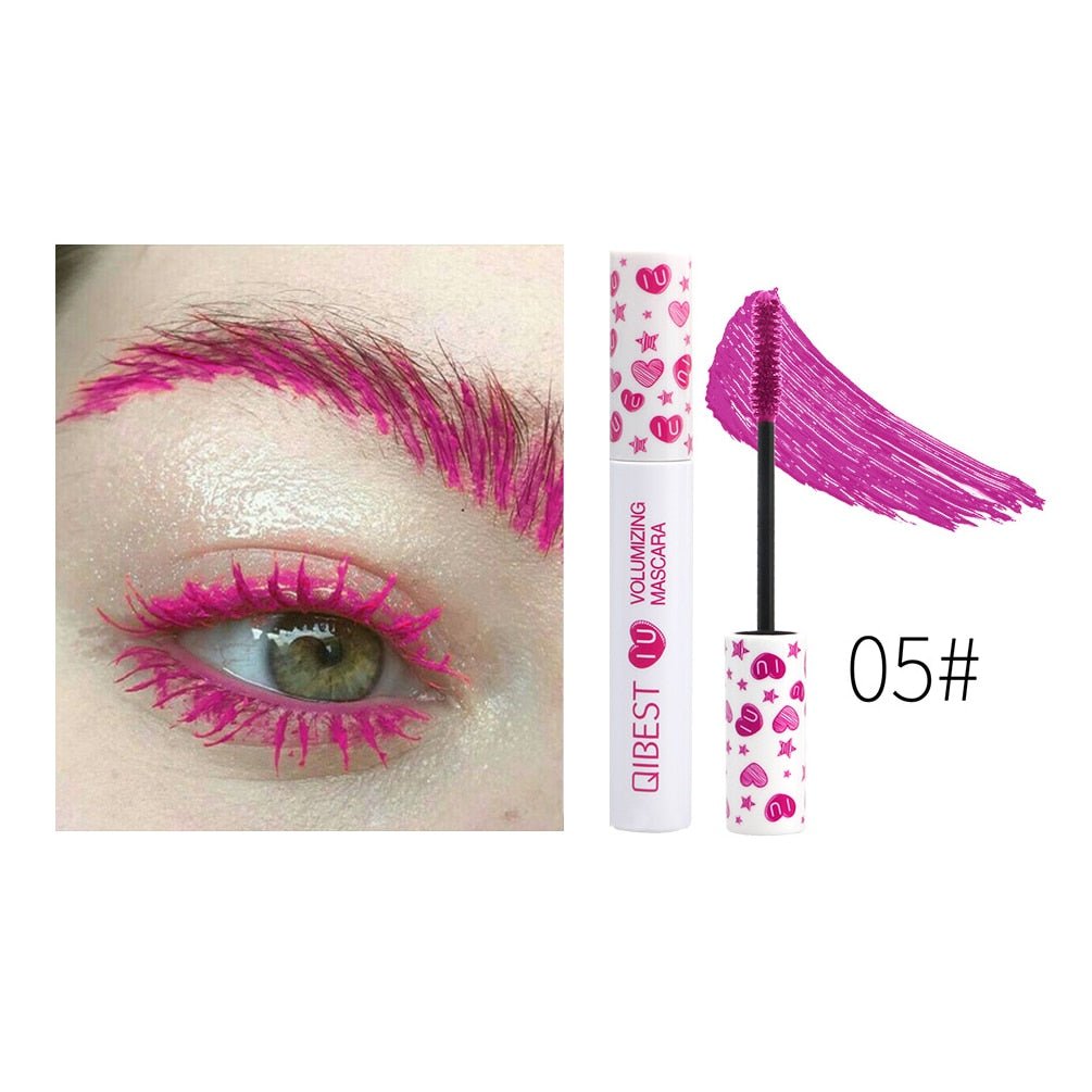 Glitter och färgad Volumizing Mascara