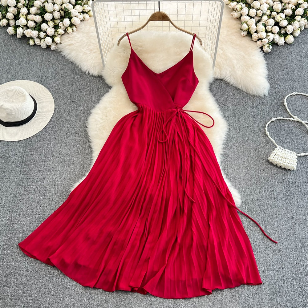 Kvinnor A-linje Sundress