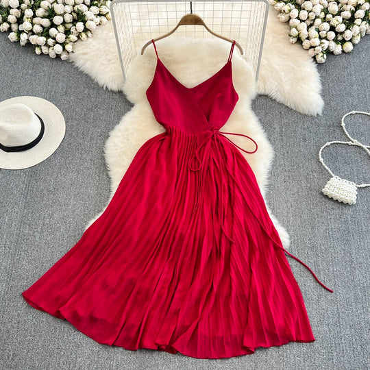 Kvinnor A-linje Sundress