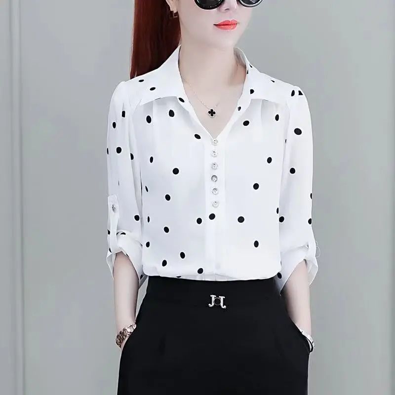 Kvinnors chiffongblus
