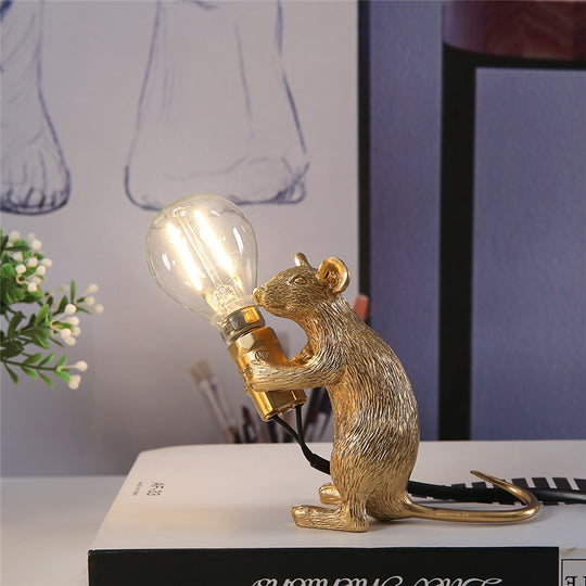 Söt mus bordslampa