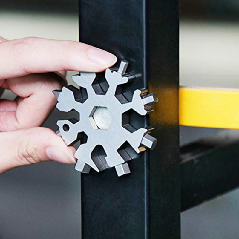 Snowflake Multifunktionell skiftnyckel verktyg