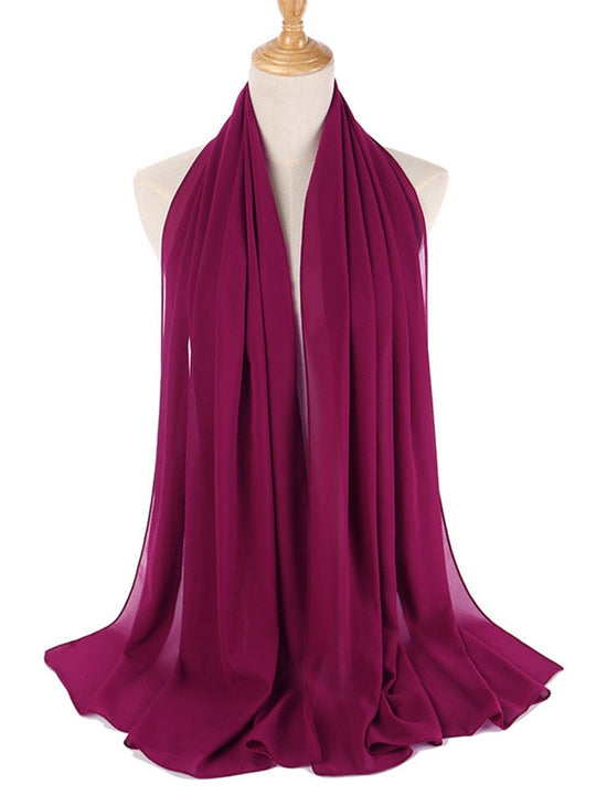 Chiffon Hijab pannband