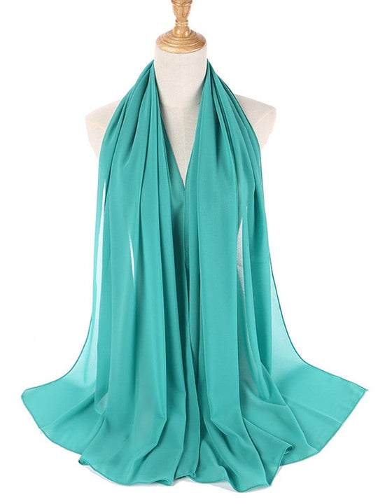 Chiffon Hijab pannband