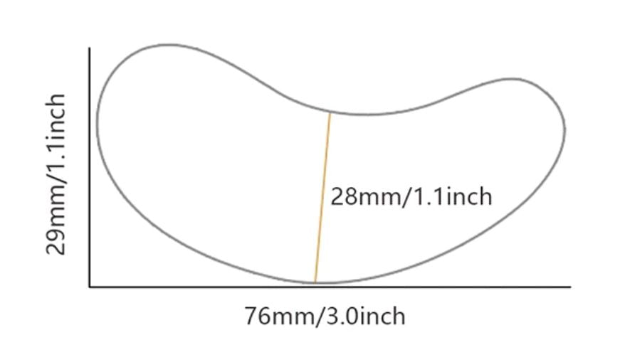 Hydrogel Under Ögat Pads