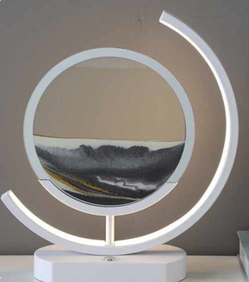 Moving Sand Bordslampa