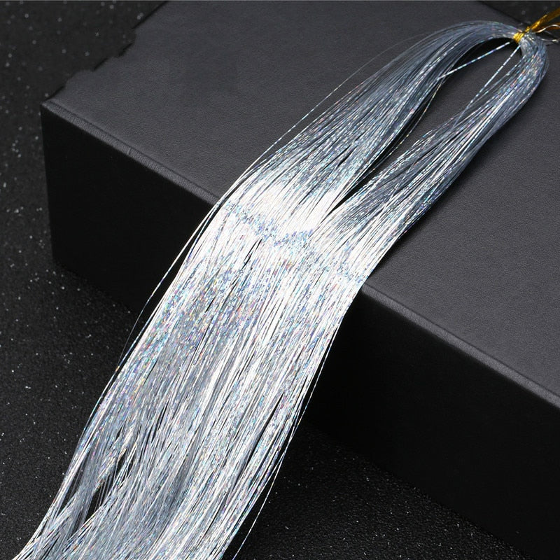 Sparkle Tinsel Silk Hårförlängning