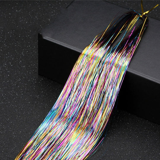 Sparkle Tinsel Silk Hårförlängning