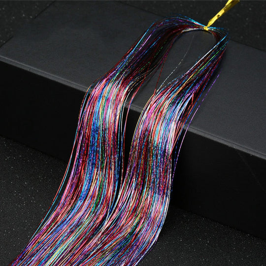 Sparkle Tinsel Silk Hårförlängning
