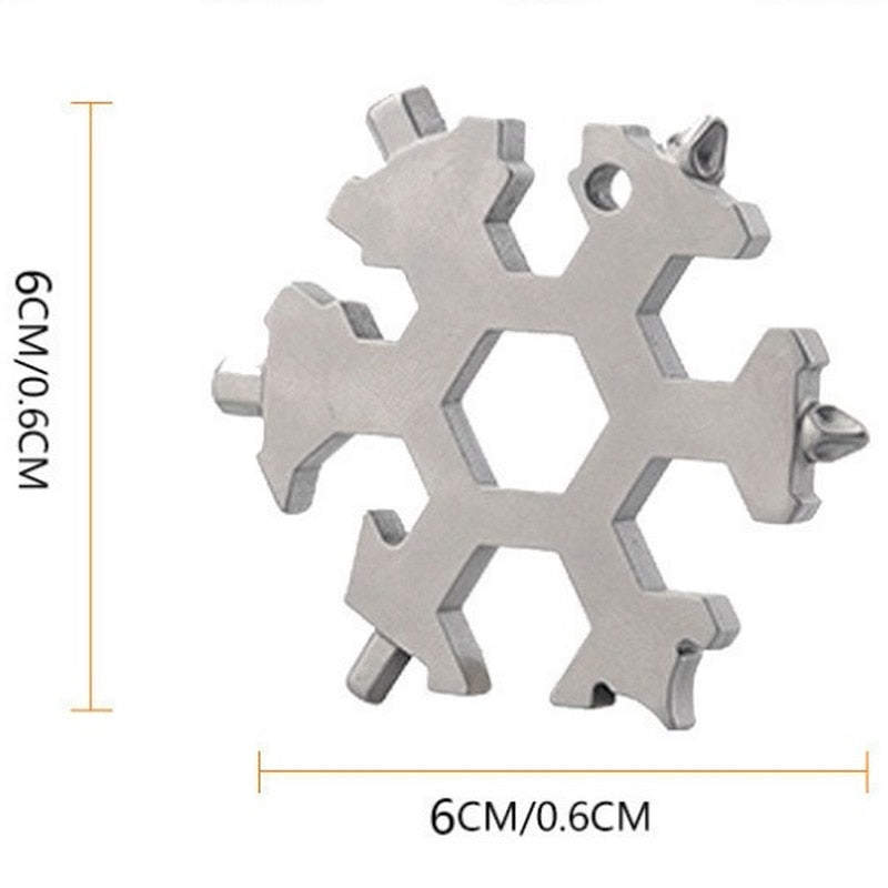 Snowflake Multifunktionell skiftnyckel verktyg