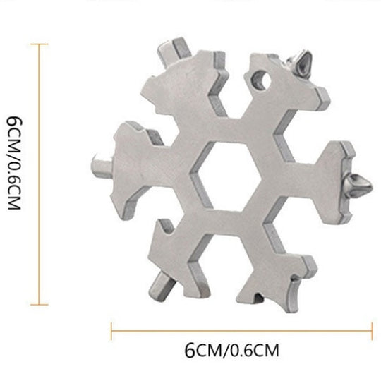 Snowflake Multifunktionell skiftnyckel verktyg