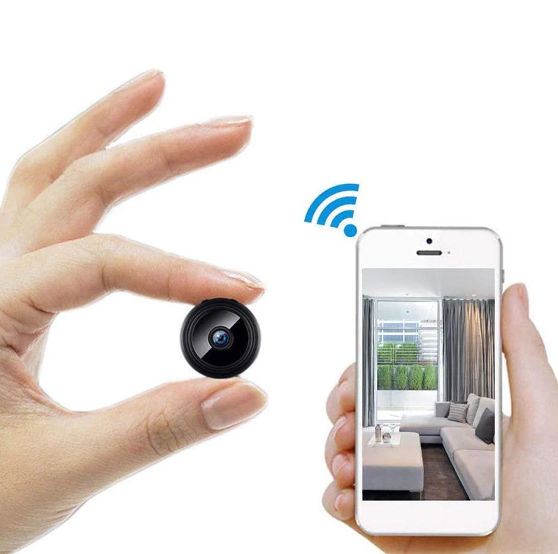 Trådlös WiFi-kamera 1080P med mörkerseende