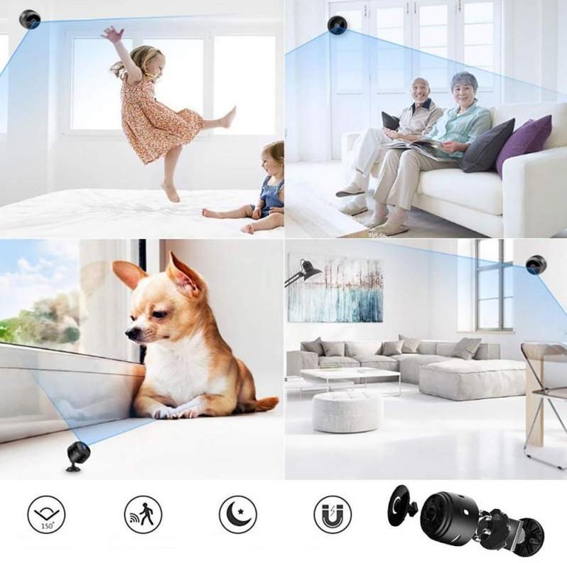 Trådlös WiFi-kamera 1080P med mörkerseende