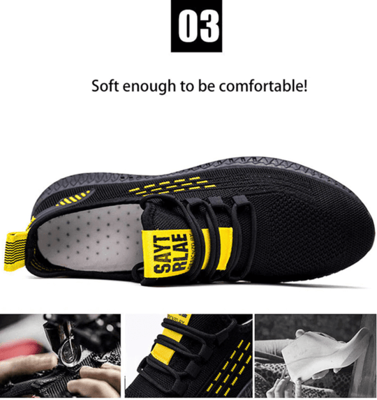 Air Mesh Trainer's Sneakers för män