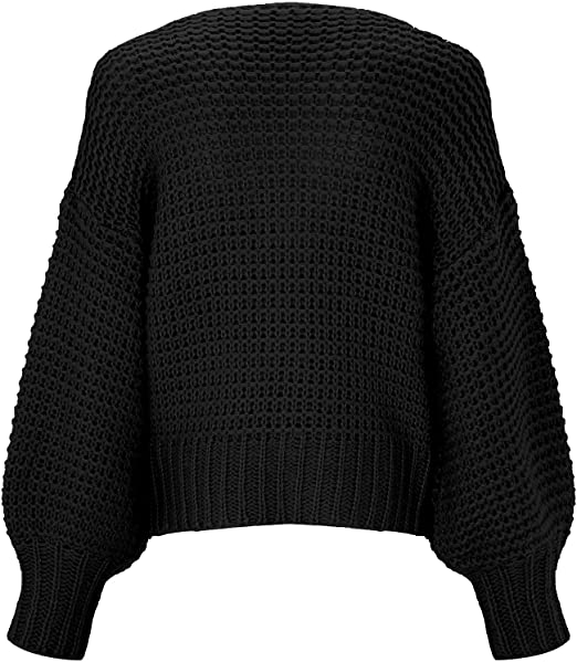 Cardigan i tjockt trikå