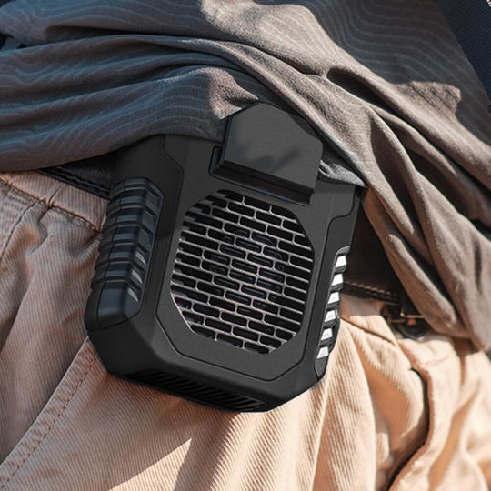 Bärbar Waist Clip Fläkt